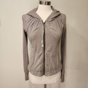 Prairie Underground Gray Hooded Jacket
